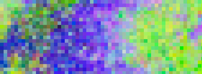 pixel mosaic tile. Colorful gradient background. Beautiful background for advertising and selling goods for children