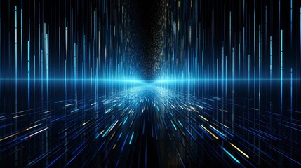 Abstract dot point connect with gradient line and aesthetic Intricate wave line design , internationalization social network or business big data connection technology concept, Generative AI