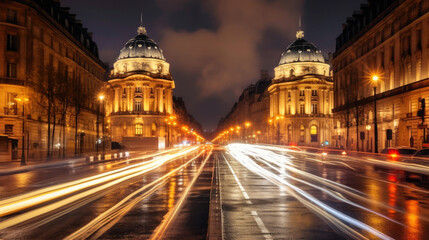 Fototapeta premium Captivating Nocturnal Paris