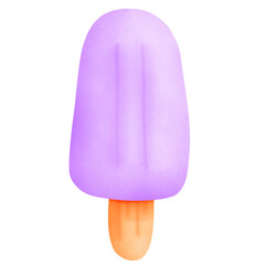 ice cream purple