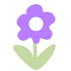 purple flower  illustration 