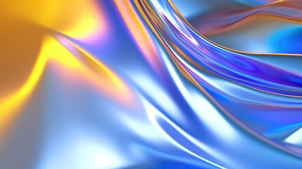 Fototapeta premium Elegant Blue and Gold Gradient