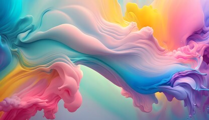 Fototapeta premium Abstract background colorful texture paint, rainbow art color design, artistic splash wallpaper