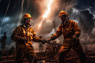 Courageous Professionals in Extreme Environments