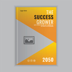 Creative Annual Book Cover Design Template For Your Business