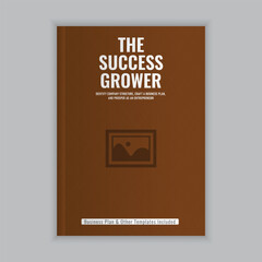 Creative Annual Book Cover Design Template For Your Business