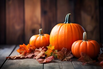 pumpkins, many pumpkins of different colors and shapes, in a basket, still life. AI generated