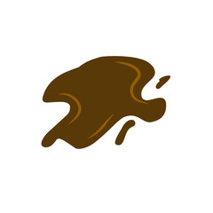 melted chocolate element