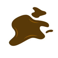 melted chocolate element