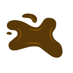 melted chocolate element