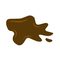 melted chocolate element