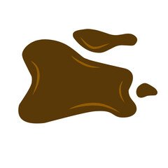 melted chocolate element