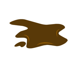 melted chocolate element