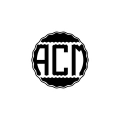 Letter Logo Design 'ACM'