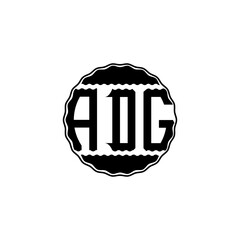 Letter Logo Design 'ADG'