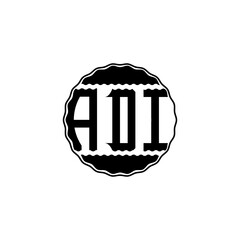 Letter Logo Design 'ADI'