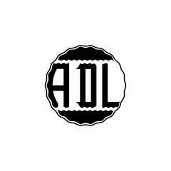 Letter Logo Design 'ADL'