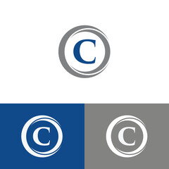 Vector Letter C Logo Design
