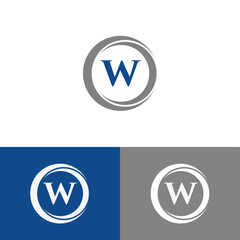 Vector Letter W Logo Design