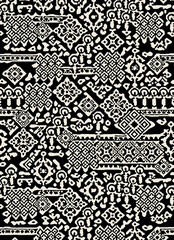 Abstract seamless pattern , graphical effect . geo shapes . vector illustration 