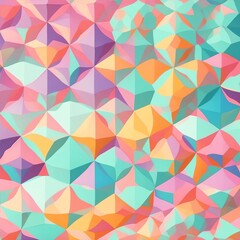 Fototapeta premium 2D pattern art, voronoi, pixel art illustration