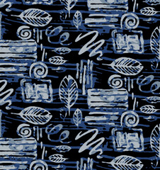 Graphical effect abstract pattern design. abstract shapes , geometric elements . vector illustration 