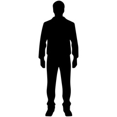 people silhouettes, vector illustration