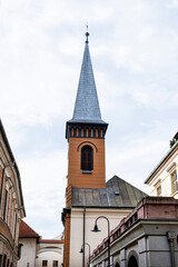 Fototapeta na wymiar Calvinist church in Kosice, Slovakia