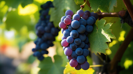 grape on the garden farm