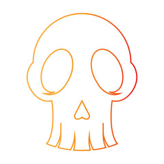 skull icon vektor