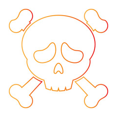 skull icon vektor