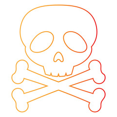 skull icon vektor