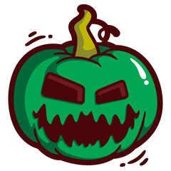 Halloween pumpkin illustration vektor