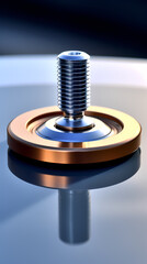 close up of a top wheel