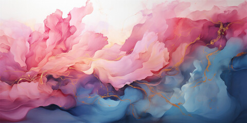 abstract watercolor painting - generative ai