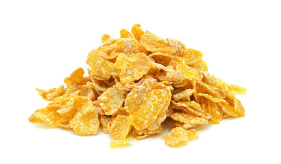 Cornflakes isolated on transparent background. PNG