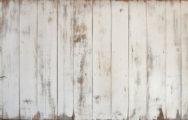 テクスチャーのある白木の板を背景画像　White wooden boards with texture as background　Generative AI