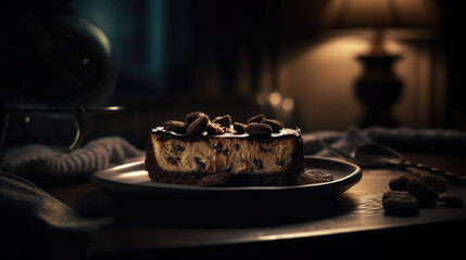 Cheesecake chocolate cookie.