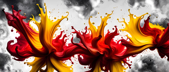 fire and flames abstract backgorund