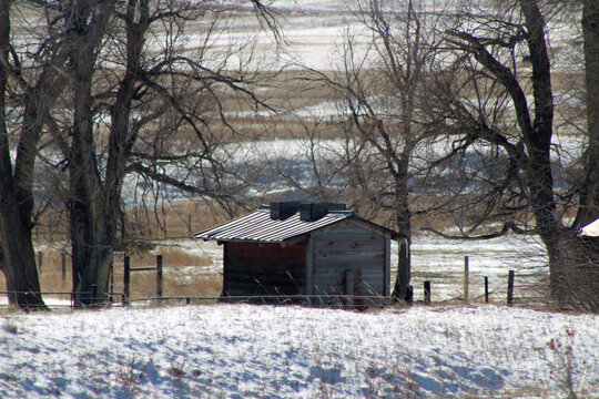 Rural Western Nebraska in Winter
