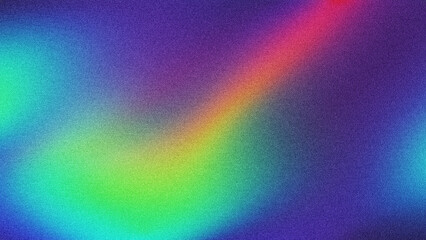 4K Neon digital grainy gradient with a colorful soft noise effect. A unique blend of vintage vibes and lo-fi VHS Glitch Texture.	