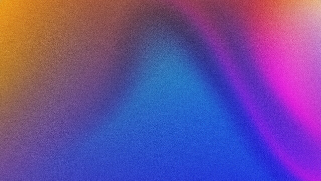 4K Neon digital grainy gradient with a colorful soft noise effect. A unique blend of vintage vibes and lo-fi VHS Glitch Texture.	