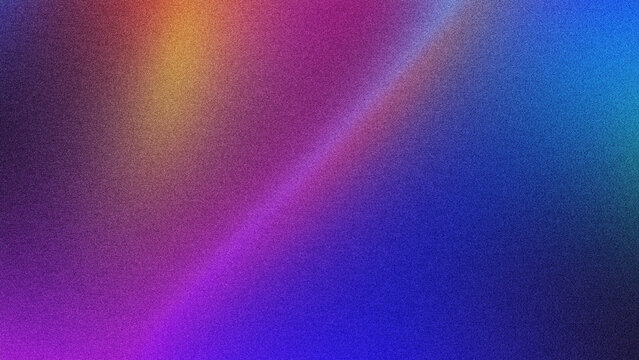 4K Neon digital grainy gradient with a colorful soft noise effect. A unique blend of vintage vibes and lo-fi VHS Glitch Texture.	