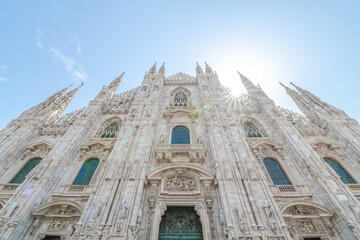 Milan Cathedral, Italian: Duomo di Milano, or Metropolitan Cathedral-Basilica of the Nativity of...