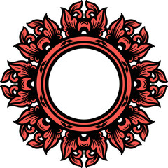 Design Ornament For Wedding Illustration