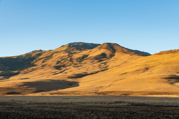 Fototapeta na wymiar Beautiful landscape scenery in Mount Currie Nature Reserve in KwaZulu-Natal, South Africa