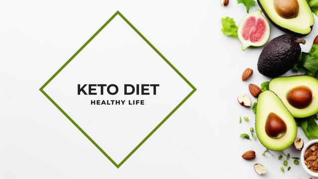 Keto Diet Animated Text: Transformative High-Fat, Low-Carb Nutrition for Weight Loss and Health - Ketogenic Lifestyle with Healthy Fats, Nutrient-Rich Recipes, Intermittent Fasting, and Meal Tracking
