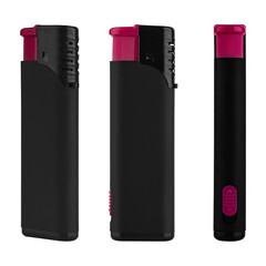 turbo gas lighter, on white background in insulation