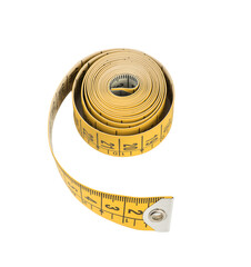a yellow tailor's tape measure