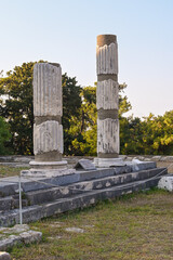 Fototapeta premium The archaeological site of the Asklepion on the island of Kos in Greece